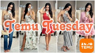 TEMU TUESDAY| Affordable Fashion Try on Haul ! Spring Fashion 2023 #over45 #Temuhaul #spring2023