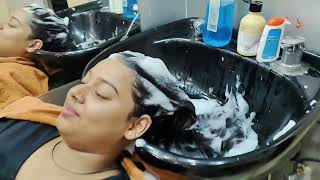 Long hair wash \u0026 towel drying/Hair growth tips/Hair care/Scalp massage/ Healthy hair/Blow dry hair