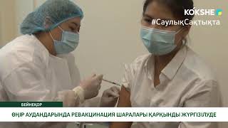 ӨҢІР АУДАНДАРЫНДА РЕВАКЦИНАЦИЯ ШАРАЛАРЫ ҚАРҚЫНДЫ ЖҮРГІЗІЛУДЕ