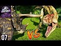 STEGOCERATOPS VS THE CARNIVORES! | Secrets Of Dr. Wu - Part 7 (Jurassic World: Evolution)