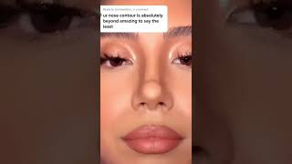 Best Hack to contour your nose | Amazing nose contouring technique tutorial for