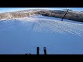 fresh snow at canaan valley ski resort wv