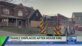 Family of 5 displaced following Lexington house fire