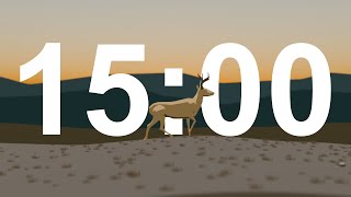 Lone Stag | 15 Minute Countdown Timer