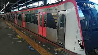 都営5500形5521編成始発電車33T普通羽田空港行き青砥駅(KS09)16時27分発車