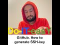 [ENG] #2 How to generate ssh-key for Git-Hub