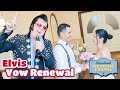 Boris & Viviana's Elvis Vow Renewal in Las Vegas | Graceland Chapel