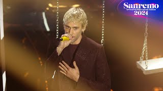 Sanremo 2024 - Mr.Rain canta "Due altalene"