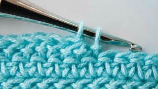 How to Crochet: Herringbone Half Double Crochet Increases & Decreases (Left Handed)