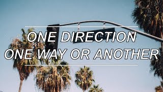 One Way Or Another One Direction Lyrics