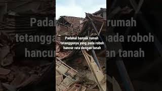 Keajaiban Saat Gempa Cianjur, Rumah bapak ini Kokoh, #shorts #cianjur #gempabumi