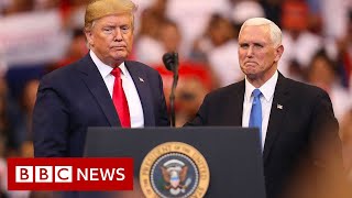 Donald Trump put VP Mike Pence in danger during Capitol riot, says panel - BBC News