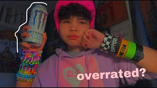 trying MONSTER ENERGY for the first time!