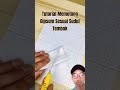 Tutorial Memotong Gipsum Sesuai Sudu5 Tembok #tutorial #simpletools #tools #diytools #diy