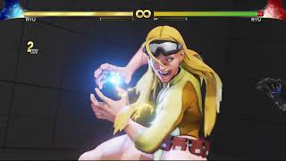 【SFV MOD】14 Female Use the Ryu‘s CE，14名女角色使用隆的超必杀