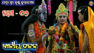 କାଳୀୟ ଦଳନ | Jatra Sir Krushna | kubharia Bgurup | Krishna Lila | Kaliya Dalan Kubharia part - 07