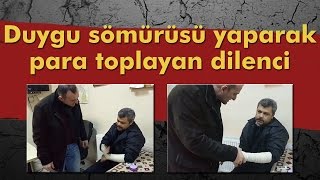 Sargı Bezli Dilencinin Foyasını Zabıta Ortaya Çıkardı