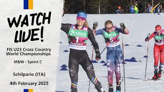 LIVE: FIS Nordic JWC 2025 Schilpario (ITA) - U23 Sprint Finals Men \u0026 Women Classic