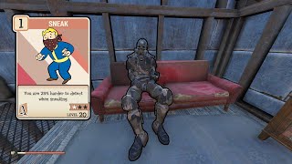 Is Sneak Card Needed? Fallout 76