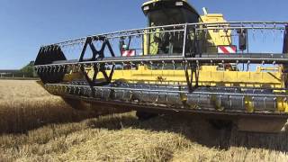 Presentation De La  Moissonneuse New Holland TX63 // Gopro