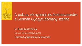 A pulzus, vérnyomás és érelmeszesedés a Germán Gyógytudomány szerint