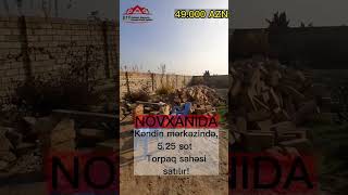 TORPAQ SAHƏSİ SATILIR 5.25 SOT!NOVXANIDA,KƏNDİN MƏRKƏZİNDƏ!Hİ DAŞINMAZ ƏMLAK AGENTLİYİ #fyp #shorts