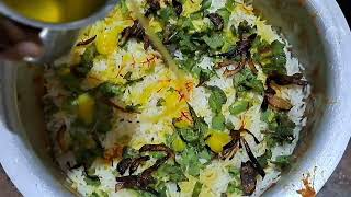 ಹೈದರಾಬಾದಿ ಚಿಕನ್ ದಮ್ ಬಿರಿಯಾನಿ( hyderabad chicken Dum biriyani)