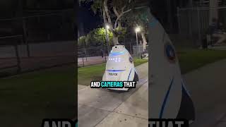 A new robot police officer was spotted patrolling the streets of LA #shorts #technology