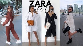 ZARA TRY ON HAUL!  A/W CLOTHES, BAGS, FAVE PIECES