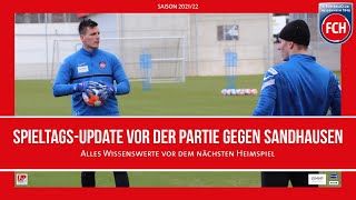 Spieltags-Update vor der Partie gegen den SV Sandhausen