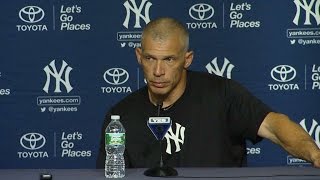 BOS@NYY: Girardi discusses Tanaka, nine-run 7th