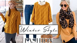 WINTER LOOKS WOMEN'S FASHION