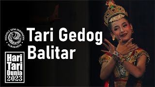 Hari Tari Dunia 2023 - Tari Gedog Balitar