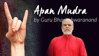 Apana Mudra - Guru Bhaneshwaranand