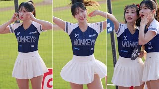 20230521淨享生活趴 青埔棒球場 樂天 rakuten girls 李多慧(이다혜 le_dahye)《應援集 多慧體驗桃園棒球場的夕陽無限好~只是很西曬~》