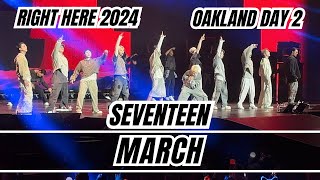 241106 Seventeen ‘March’ Oakland Day 2 Right Here USA Tour 2024 #seventeen #svt