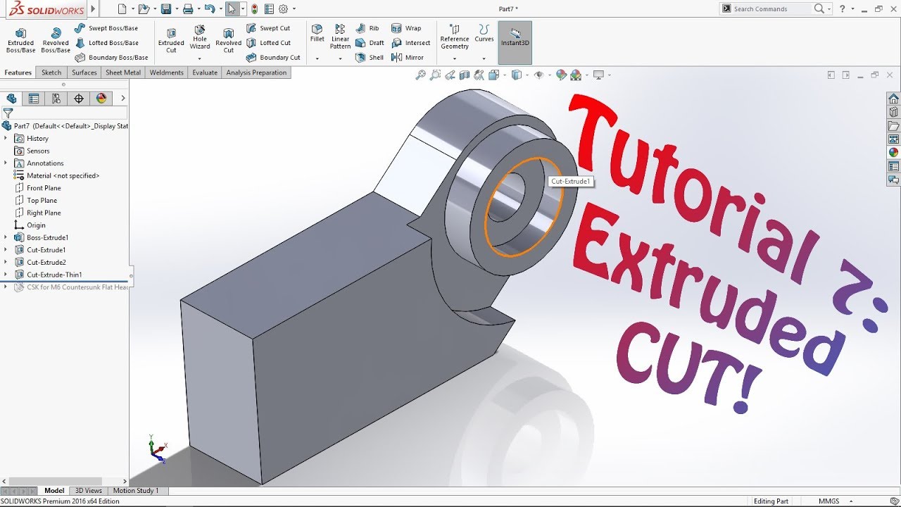 Circular Pattern Extrude Cut Solidworks At Harry Leslie Blog