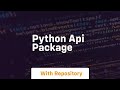 python api package