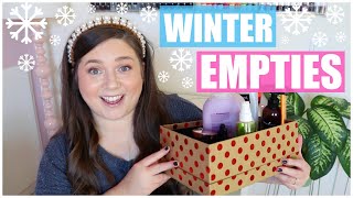 Winter Empties! Beauty + Lifestyle | February 2022