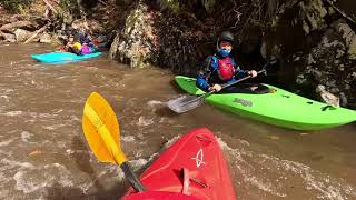 2024-10-26 Kayaking Upper Nantahala - Skinny & Jordan PFD