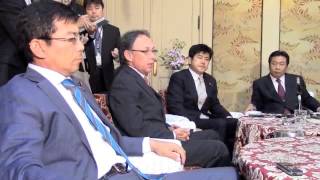 与野党の幹事長・書記局長会談 2015年11月18日