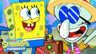 SpongeBob | Alle Urlaube aller Zeiten 🏝️ | SpongeBob Schwammkopf