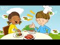 theme 17. at the table do you want some more esl song u0026 story learning english for kids