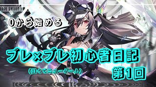 0から始めるブレ×ブレ初心者日記(強くてニューゲーム) 【ブレイブソード×ブレイズソウル】