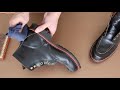 【靴磨き】grant stone brass boot simple shoe care（休眠前）