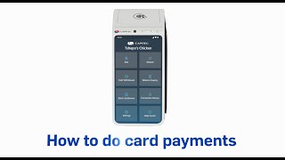 Capitec | Print card machine | How to do card payments