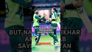 Iftikhar And Shadab Saved Pakistan Innings 🥶🔥 #shorts #cricket #t20worldcup