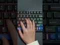 asmr of yunzii al75 blue grey switch yunzii asmr keyboard aesthetic gamer technogamerz keebs