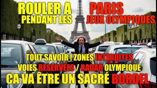 ROULER à PARIS PENDANT LES JEUX OLYMPIQUES DE 2024 : TOUT CE QU'IL FAUT SAVOIR