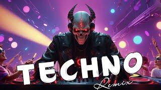 TECHNO MIX 2024 🎧 Rave Techno Remixes for Party, Gym, and Car Music